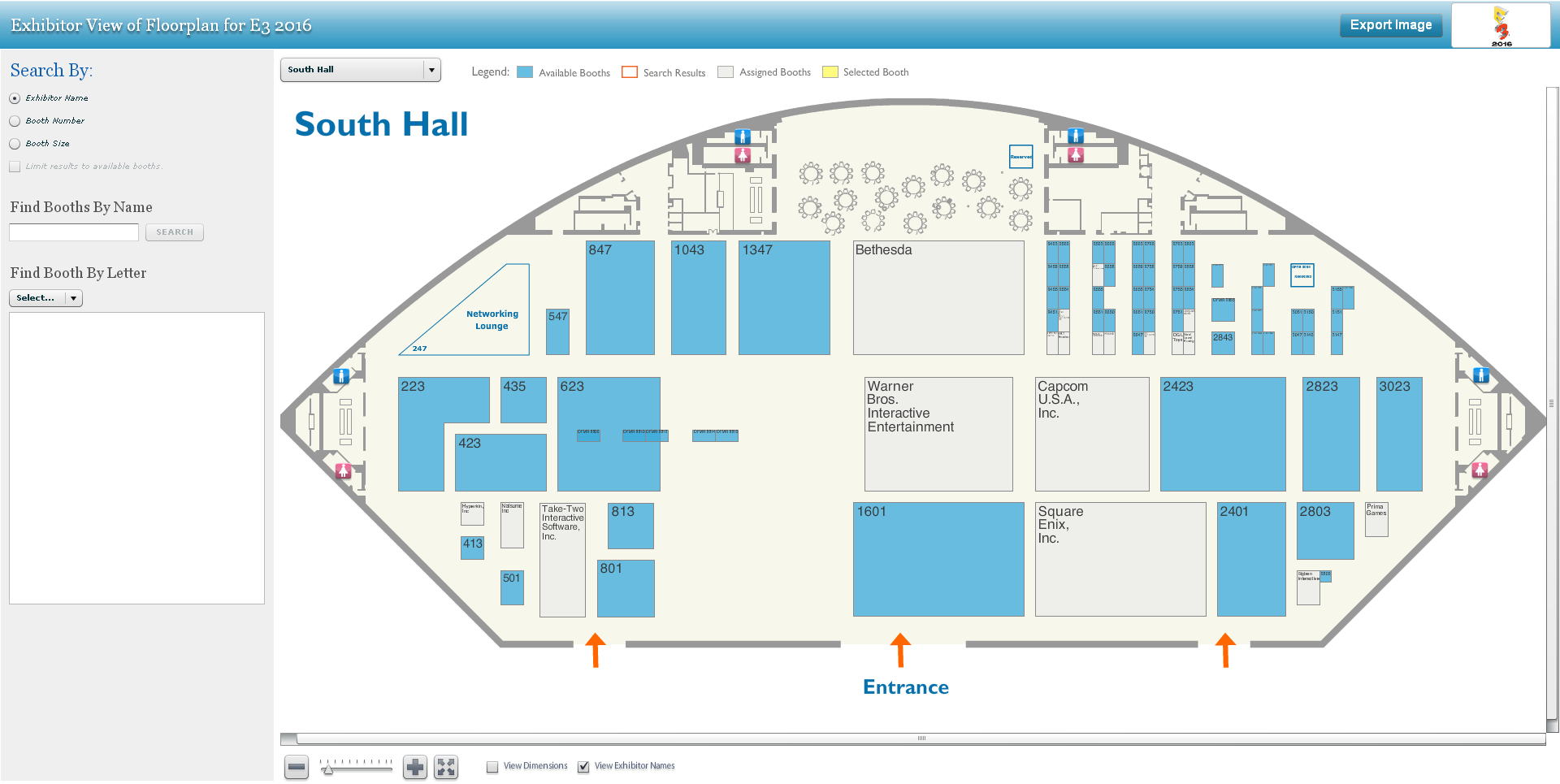 E3 2016 Floor Plan Released; Square Enix will have the