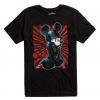 Kingdom Hearts King Mickey Black Coat T shirt 1