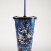 Kingdom Hearts 16 Oz. Cup with Straw And Ice Cubes 1