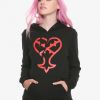 Hot Topic Heartless Hoodie Front