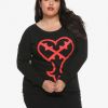 Heartless Sweater Hot Topic