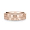 Monogram Ring Double K18 Pink Gold