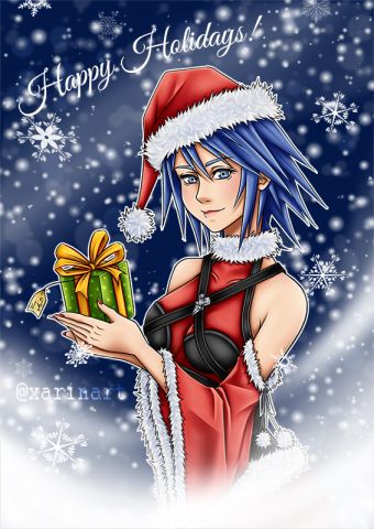 Santa Aqua - Happy Holidays! Santa Aqua - Happy Holidays!