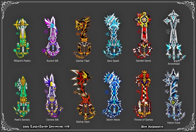 Original Keyblades Concept Original Keyblades Concept