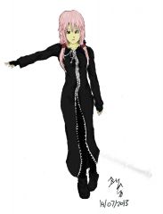 Organisation Cloak Part 10: Inori from Guilty Crown: Colour Organisation Cloak Part 10: Inori from Guilty Crown: Colour