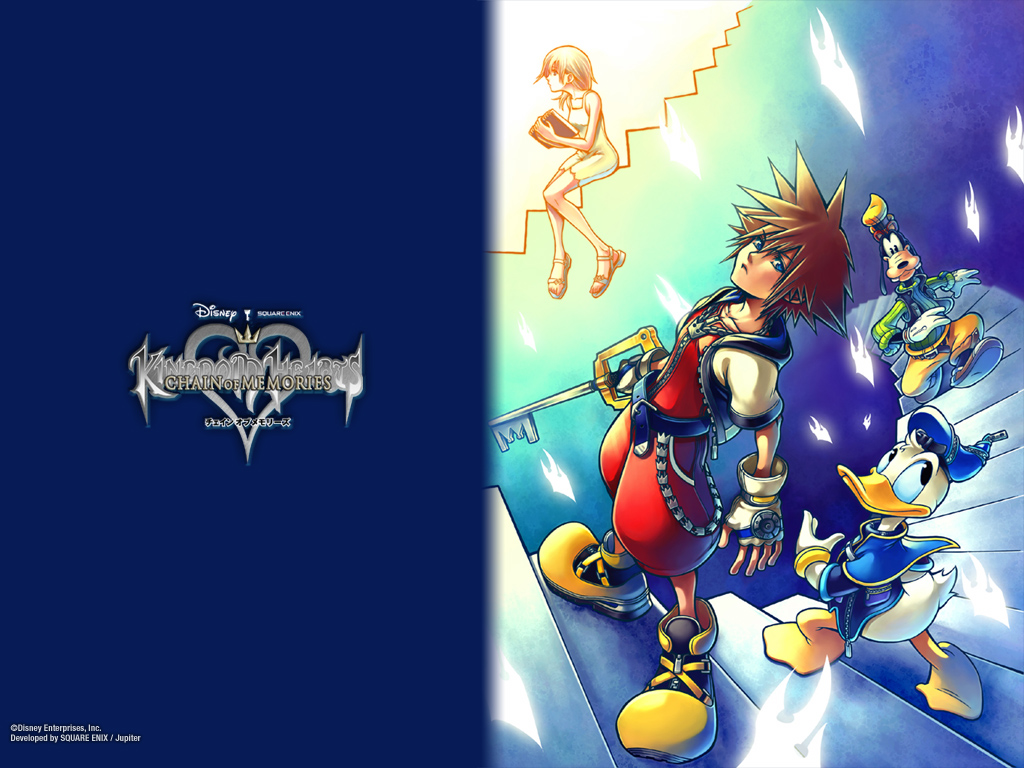 Khcom Wall 03 1024x768 Official Wallpapers Kh13 For Kingdom Hearts