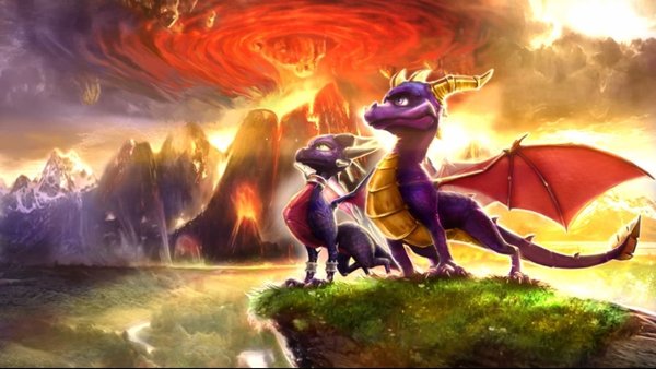 the legend of spyro wallpaper