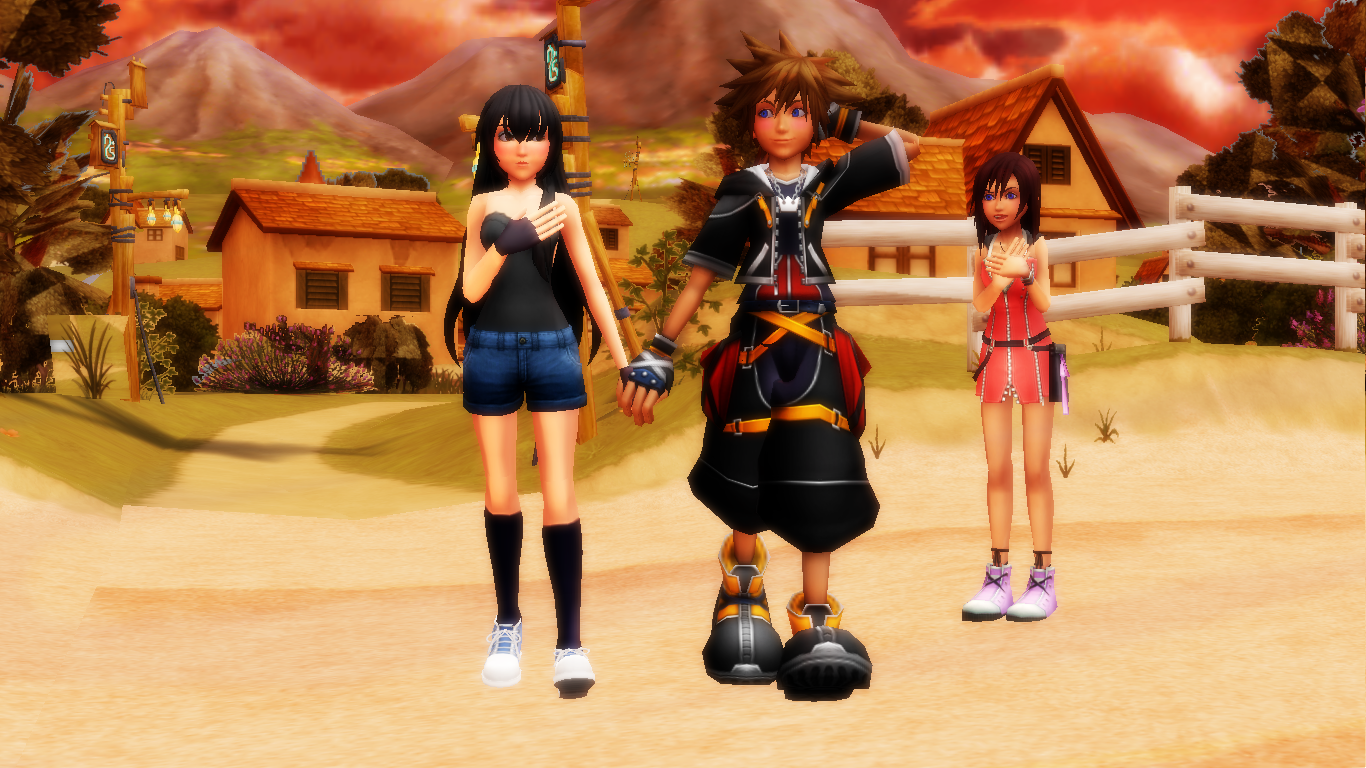 kingdom hearts 3 sora and kairi