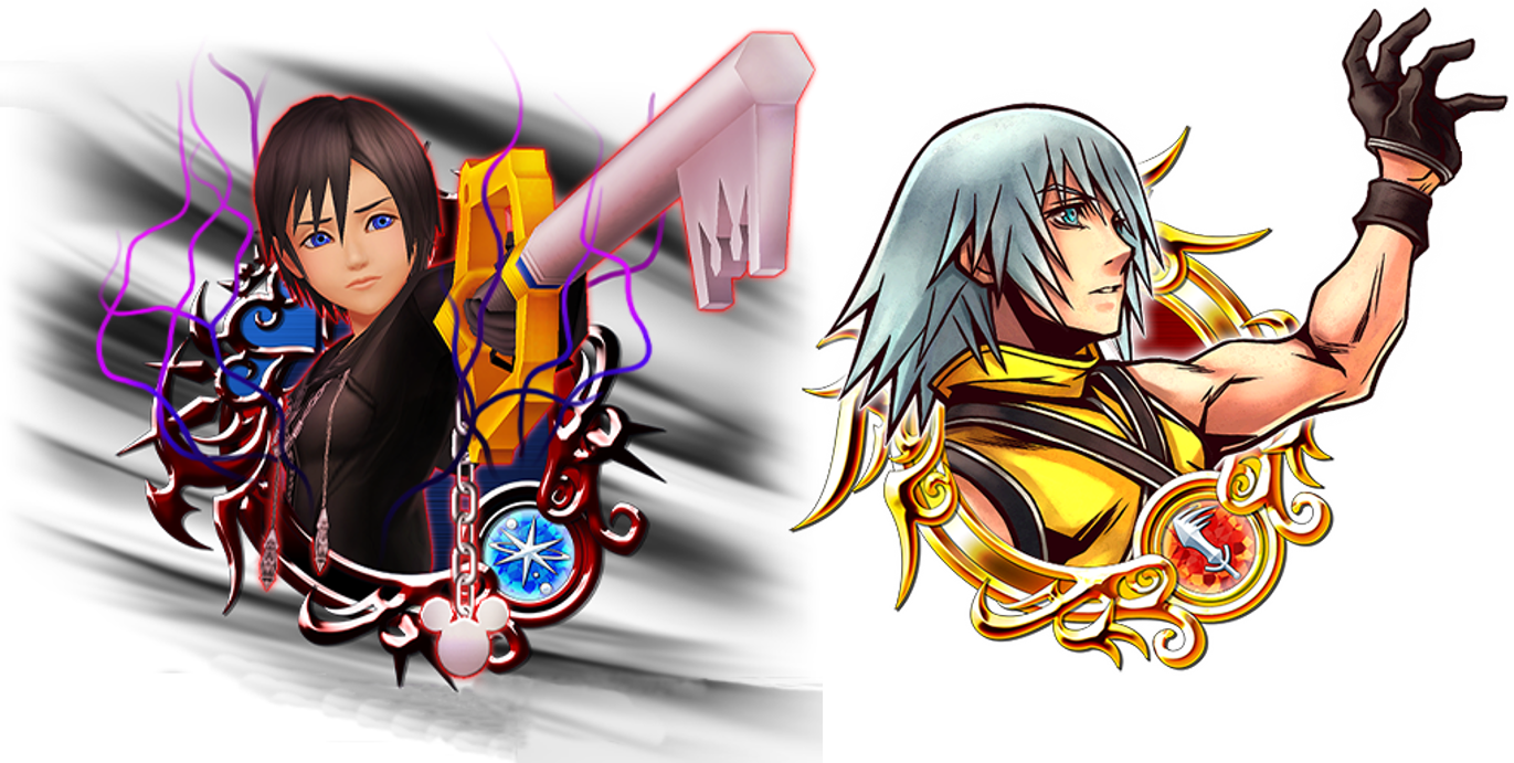 kingdom hearts xion and riku