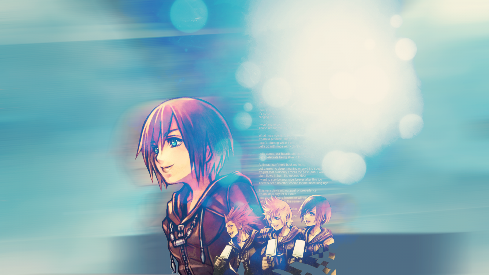 kingdom hearts 358 2 days xion wallpaper