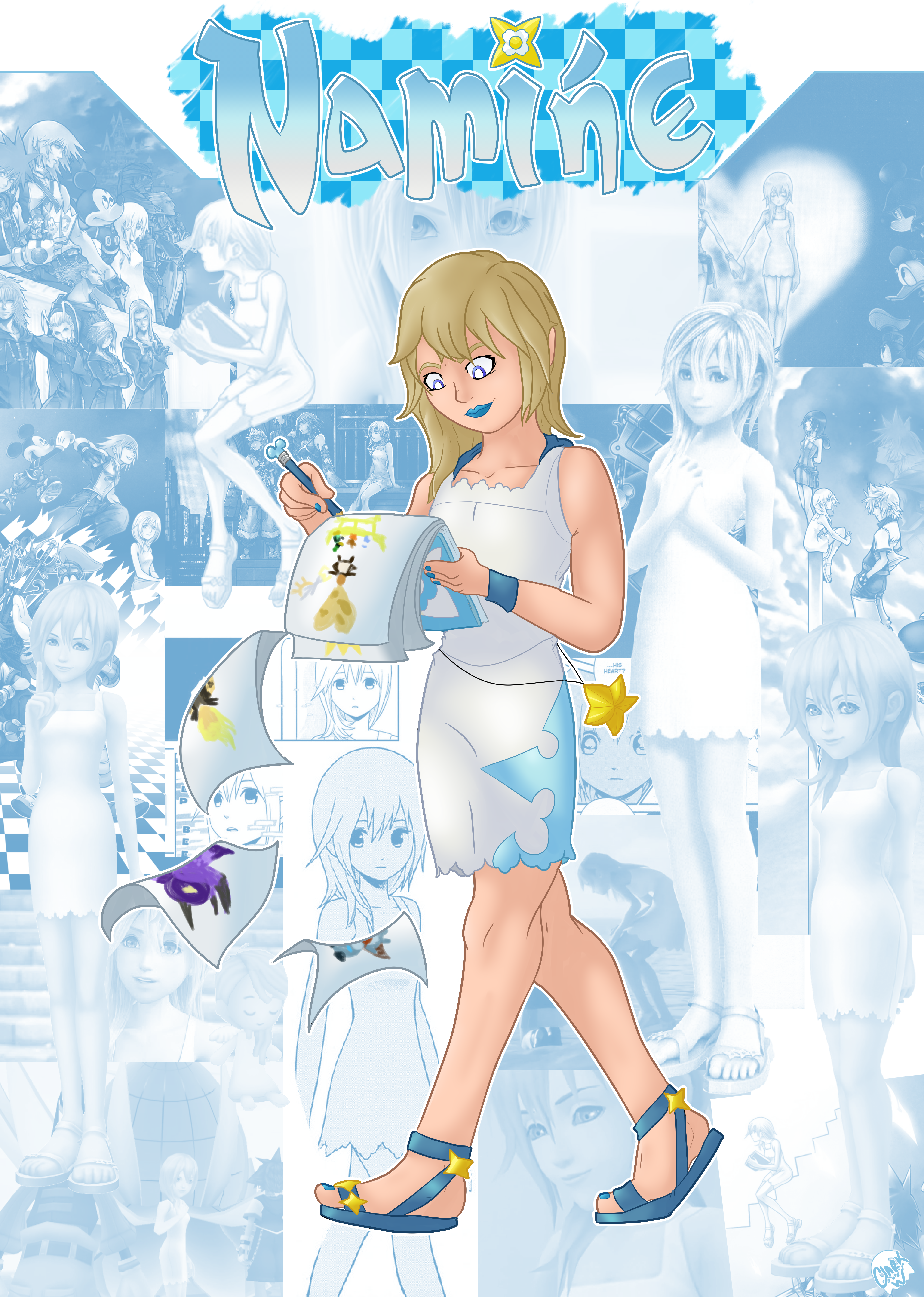 kingdom hearts characters namine