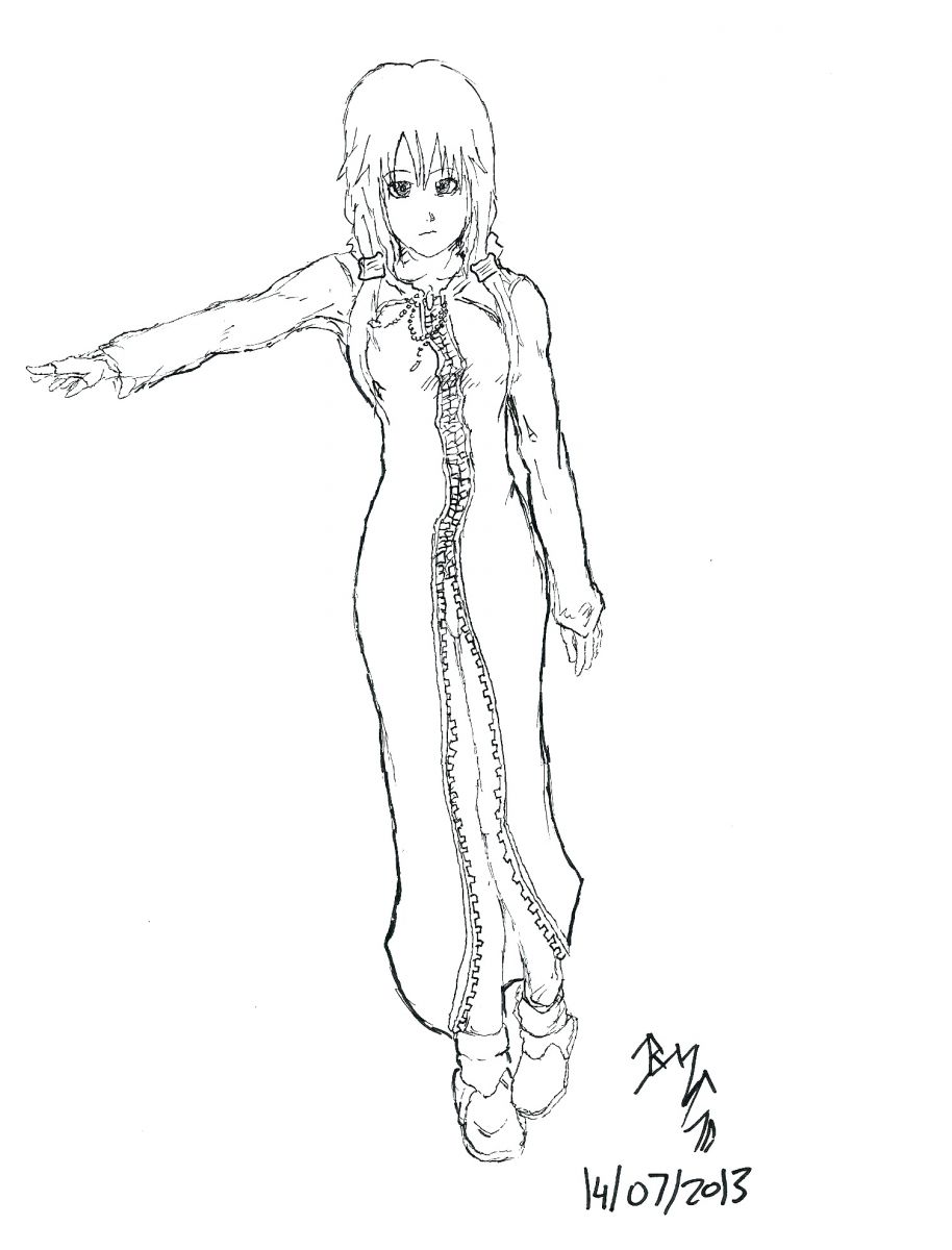 Organisation Cloak: Part 10: Inori, Guilty Crown: Sketch