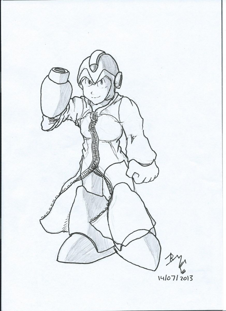 Organisation Cloak: Part 9: Megaman X: Sketch