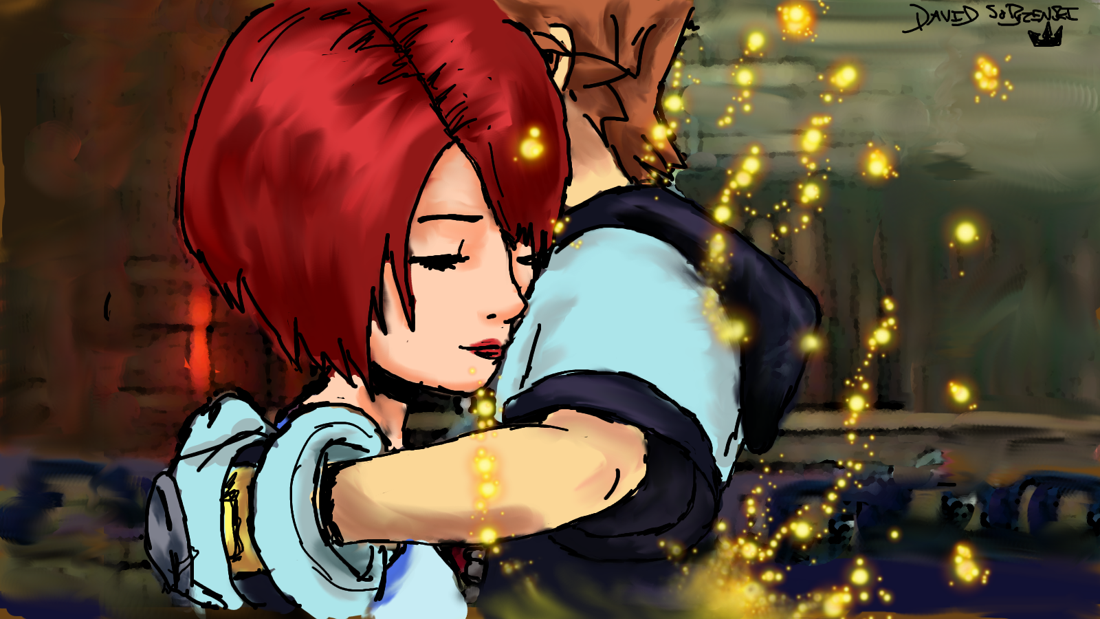 Sora And Kairi - KH13 Fan Art Contest Entry