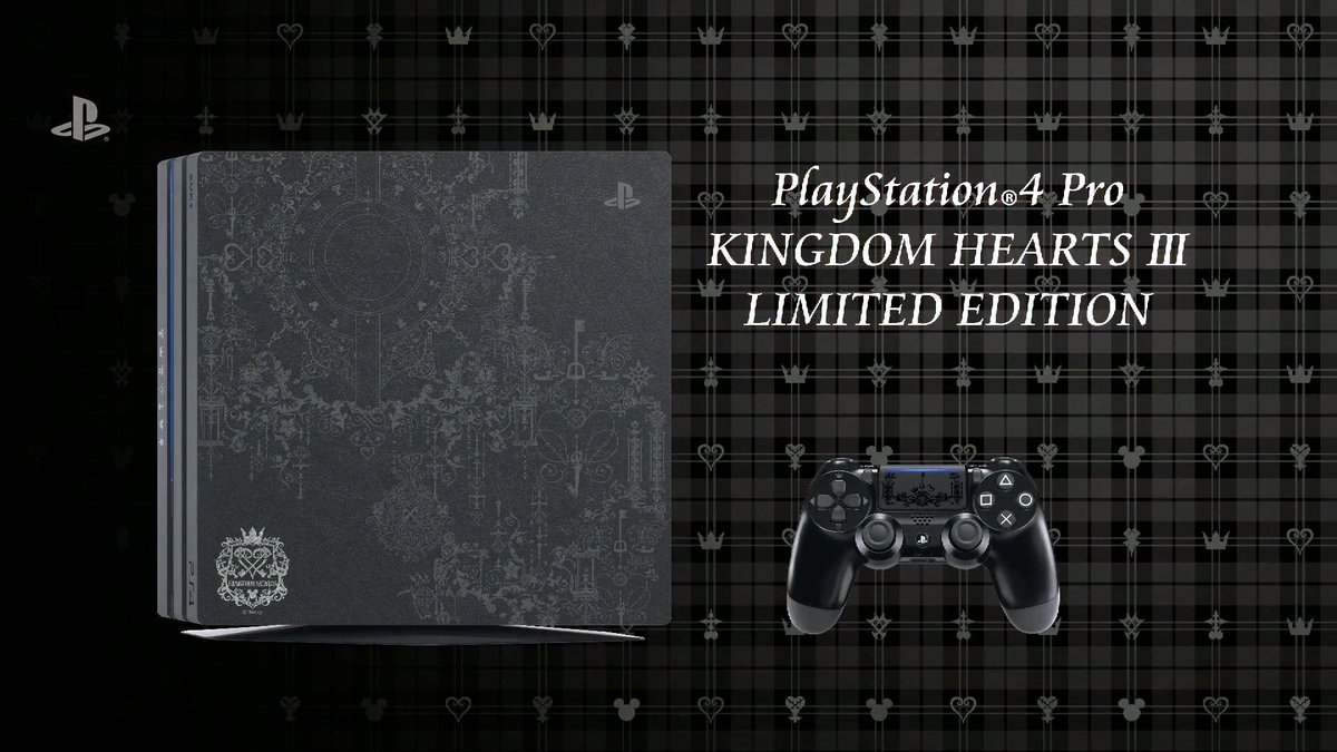 Limited Kingdom Hearts III PlayStation 4 Pro Revealed at Sony E3