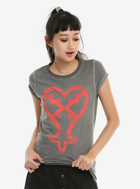 kingdom hearts heartless shirt