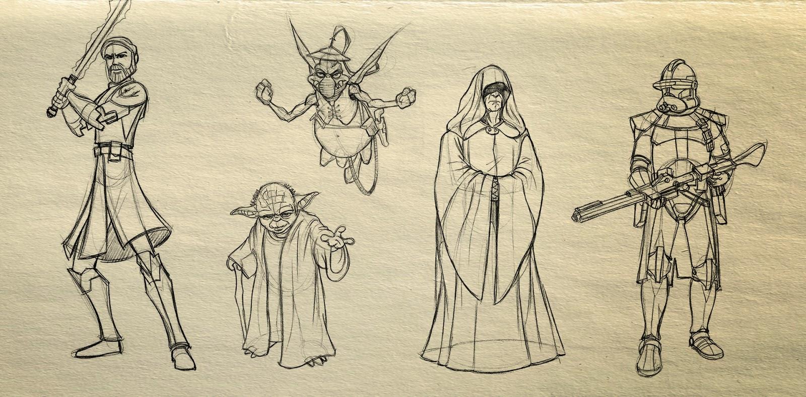 Star Wars (Cancelled Kingdom Hearts game concept art)