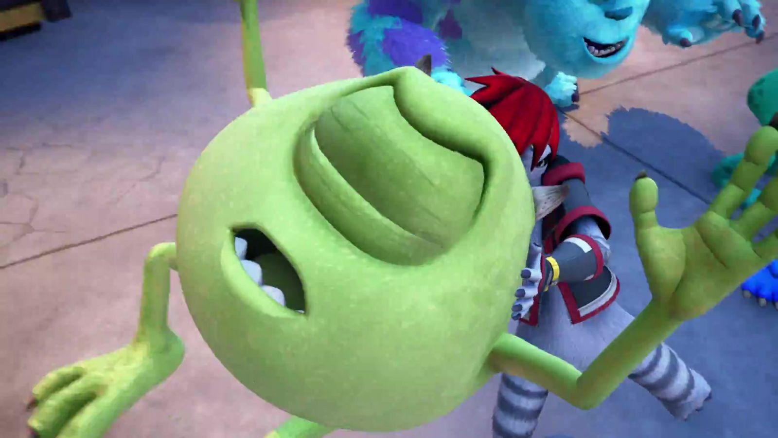 KINGDOM HEARTS III D23 Expo Japan 2018 Monsters, Inc. Trailer 399 ...