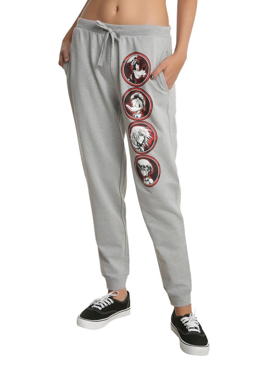 Kingdom Hearts girls' jogger pants