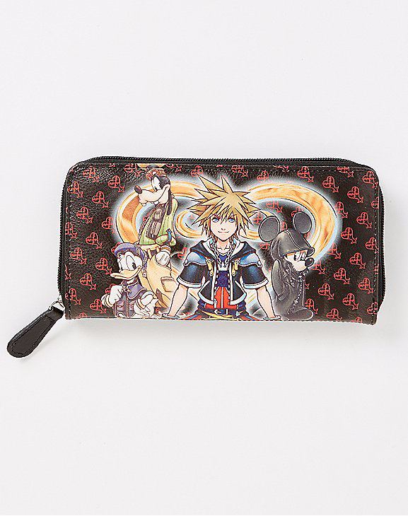 Kingdom Hearts Zip wallet