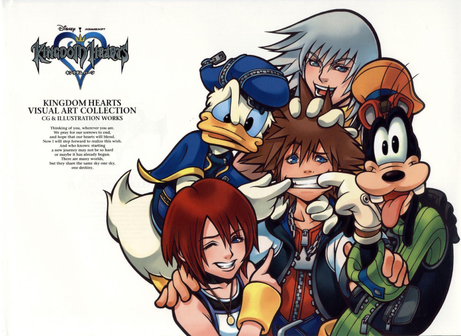 Kingdom Hearts Visual Art Collection Kh13 For Kingdom Hearts