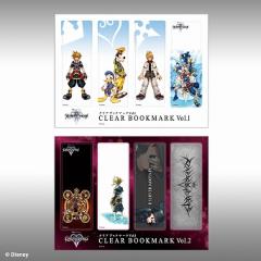 KINGDOM HEARTS II Clear Bookmark Vol.1.2 Set