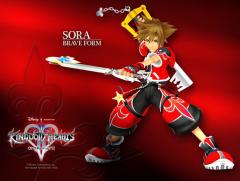 KH2 Sora Valor Form Wallpaper