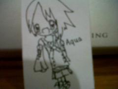 aqua in chibi