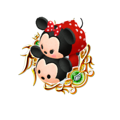 Tsum Tsum Medal - Mickey and Minnie