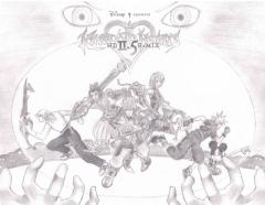 Darwin Kingdom Hearts Fanart Entry Big Hand Version