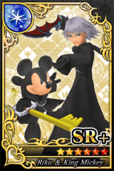 Riku & King Mickey SR  Magic