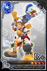 Sora, Donald & Goofy R+ Magic.png