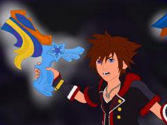 Sora in Kingdom Hearts 3