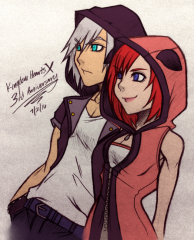 .: Riku and Kairi :.