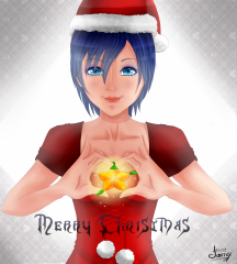 Sharing A Christmas Paopu Fruit With Xion