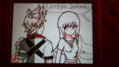 Ventus Meets Serena For The First Time Scene ( chapter 0 : A New Home)