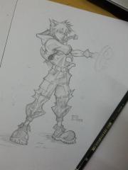 Sora Guard Form Sketch