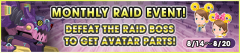 Monthly Raid EV