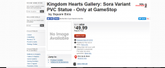 Kingdom Hearts Gallery PVC Figures