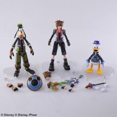Kingdom Hearts III Toy Sora, Donald & Goofy Bring Arts