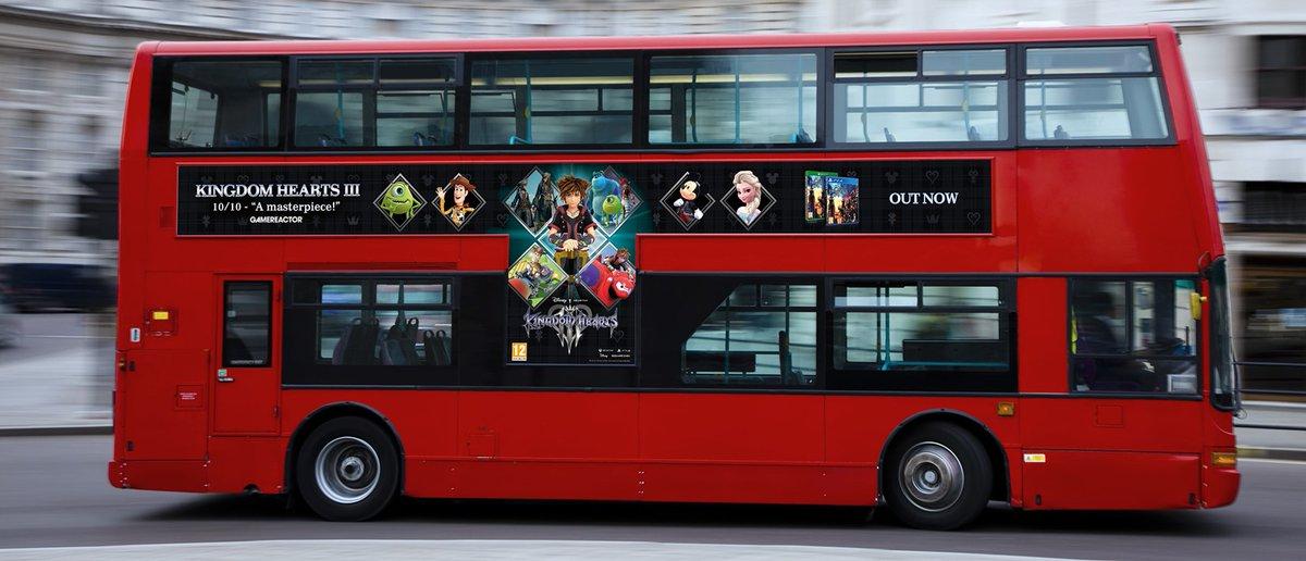 Kingdom Hearts III advertisements coming to buses across the United ...