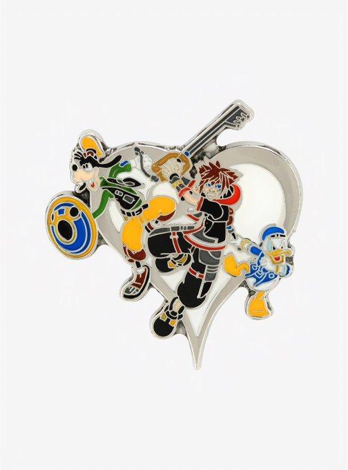 Loungefly Sora/Donald/Goofy Enamel pin