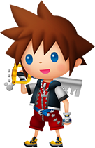 Kingdom Hearts Melody of Memory Character Renders and Sprites