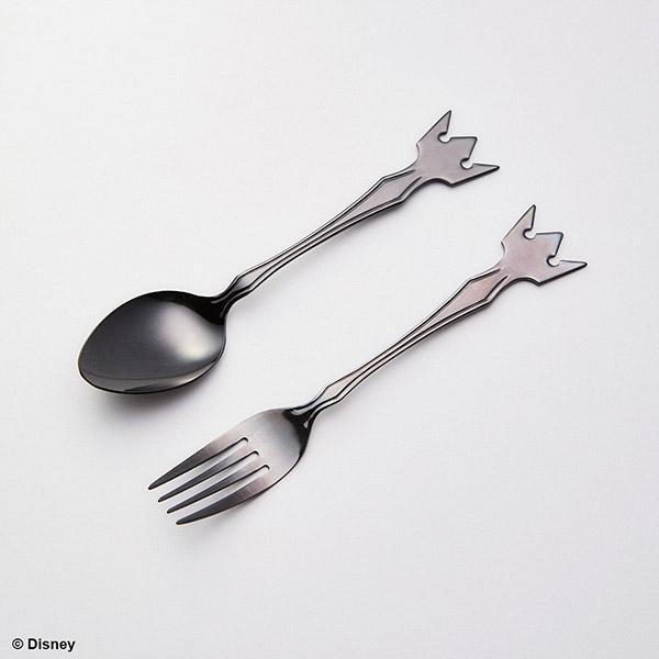 Kingdom Hearts Fork & Spoon Crown Black