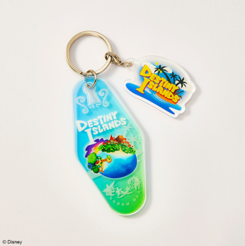 Kingdom Hearts Motel Keychains