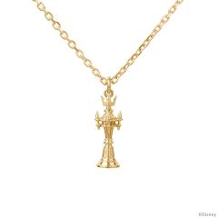 Kingdom Hearts Piece of Prologue K18 Yellow Gold Necklace