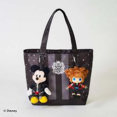 Kingdom Hearts Tote Bag & Sora + Mickey Plushes