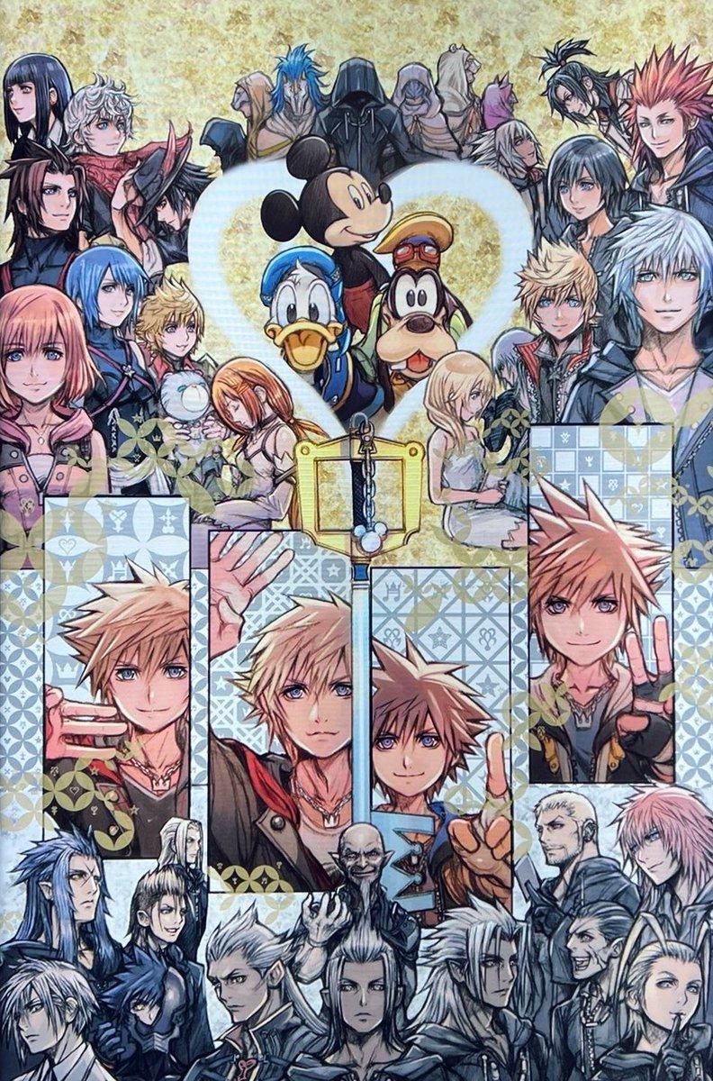 FQGfOO9X0AAwKhC.jpg - Official Artwork - KH13 · for Kingdom Hearts