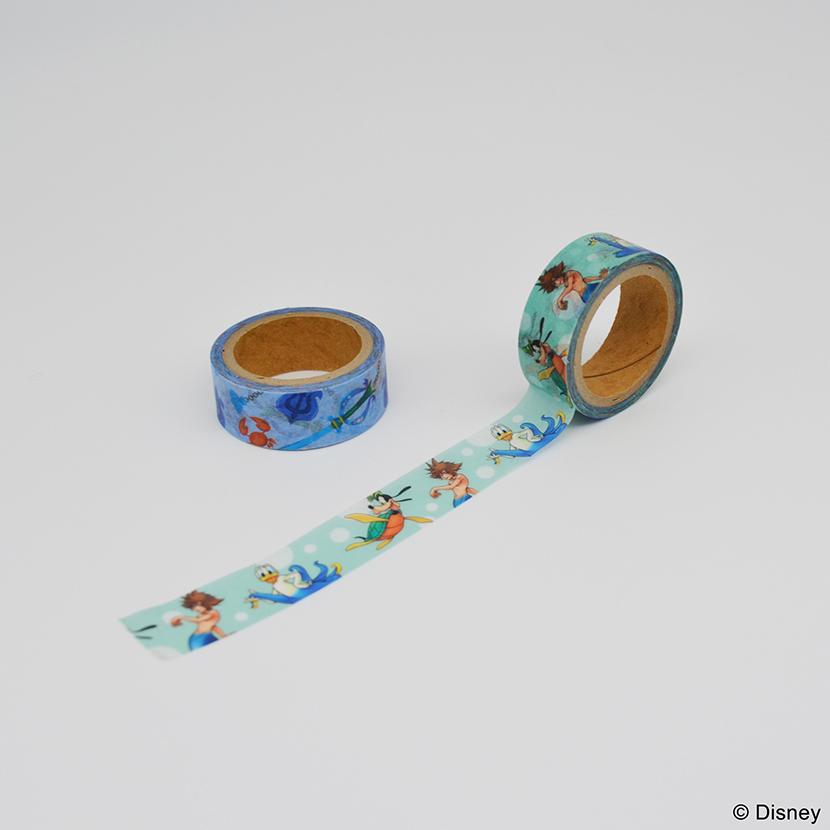 Kingdom Hearts Stationery Masking Tape Atlantica